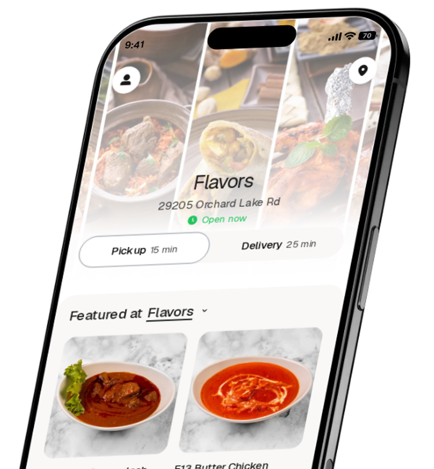 Flavors app preview