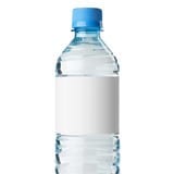 Bottled water.