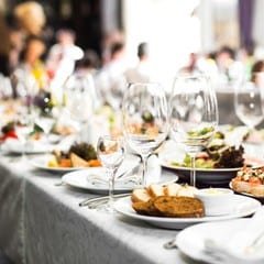 Banquet Food.