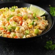 C5 Shrimp Schezwan Noodles.