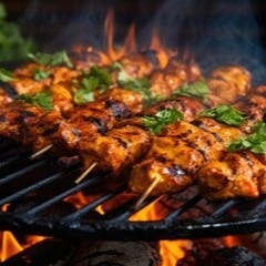 T4 Chicken Kebab.