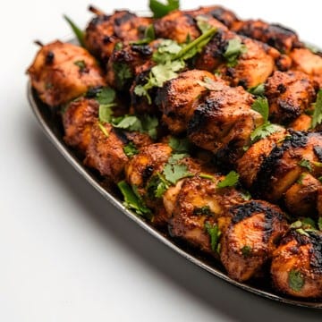Chicken Malai Tikka.