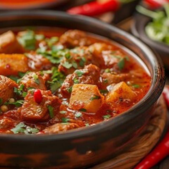 E15 Lamb Vindaloo.
