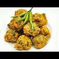 A4 Pakora spinach.